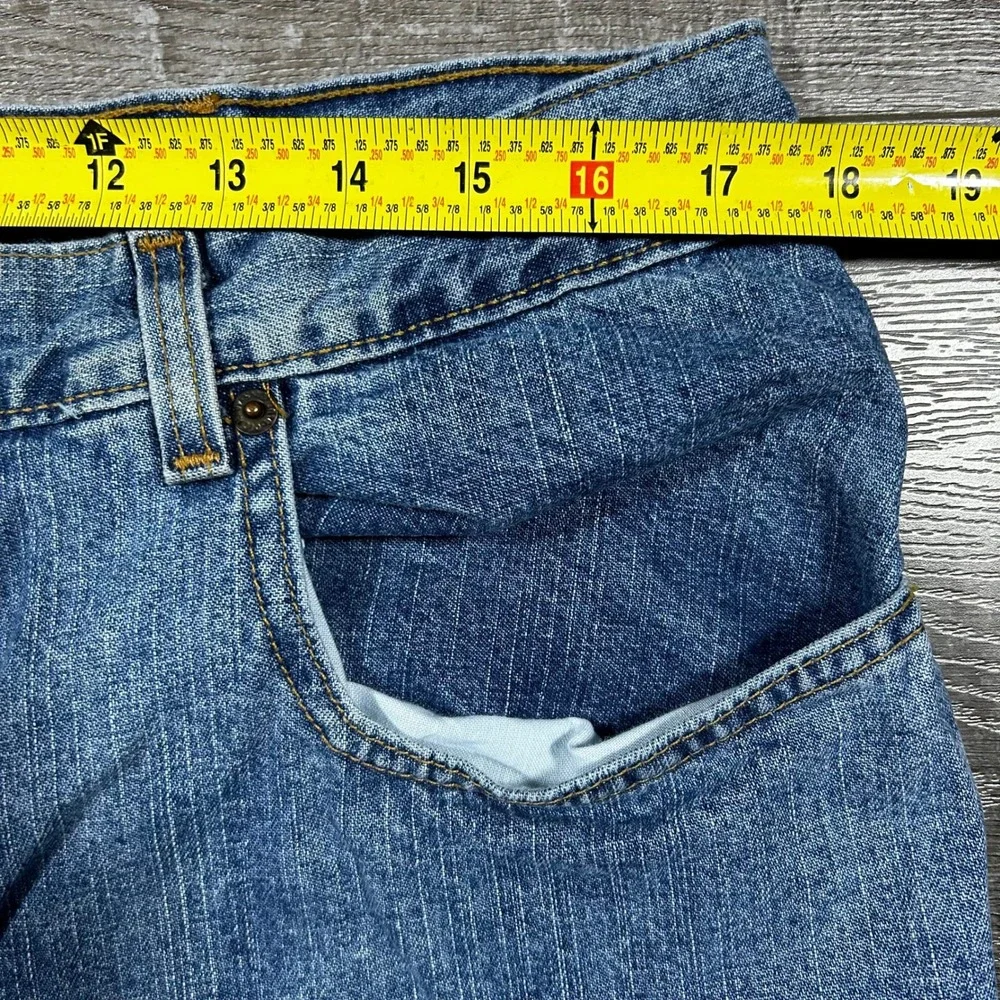 Vintage Old Navy Wide Leg Jeans Mens 36x32 Baggy Blue Denim Y2K Skate 2002